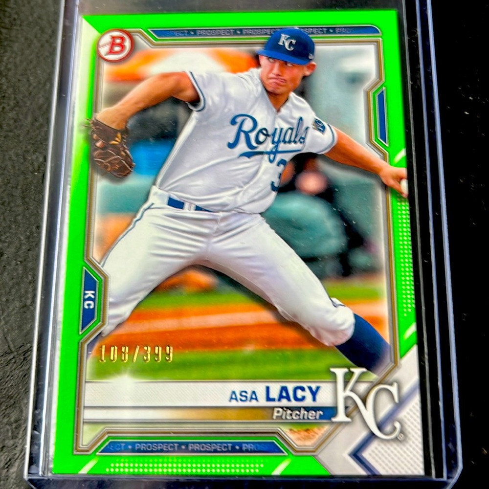 Green Asa Lacy numbered